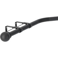 3 Sided Eyelet Bay Pole 400cm Black